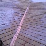 Монтаж дранки с медными Stopmoss на сложносочлиннённую крышу